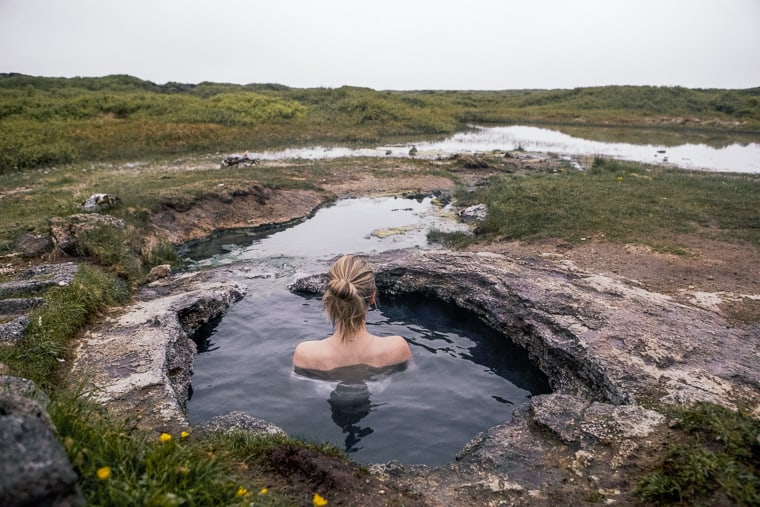 Geothermal Bathing Spots in Iceland