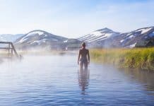Geothermal Bathing Spots in Iceland