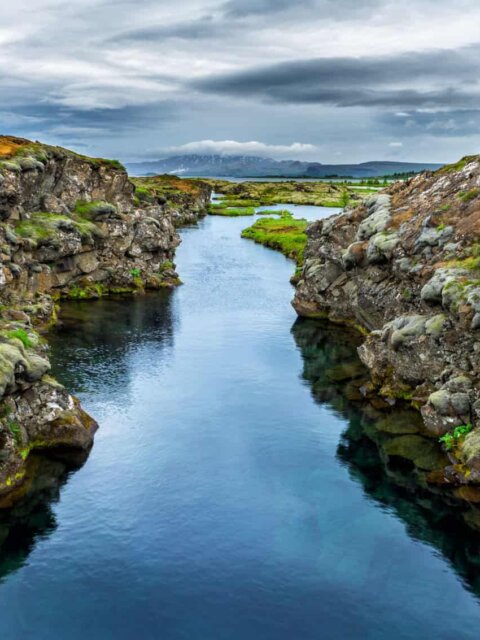 Diving the Silfra fissure in Iceland