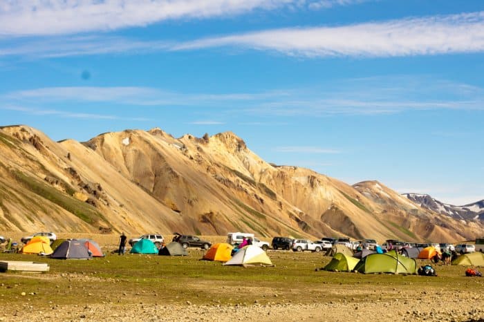 Reykjavik campsite