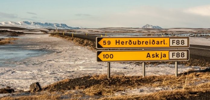 F Roads in Iceland