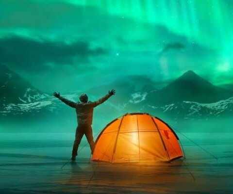 Camping Iceland in Winter