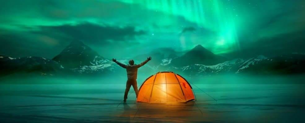 Camping Iceland in Winter