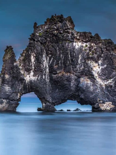 Exploring North Iceland and the Diamond Circle 6 North Iceland's Hvitserkur troll rock formation