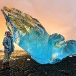 These pieces come from century old icebergs