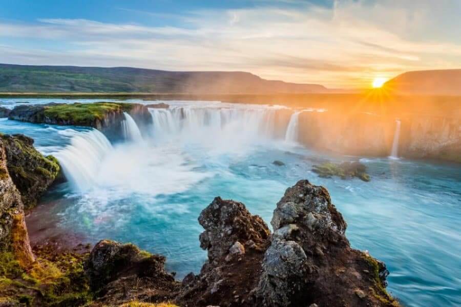 Goðafoss - Waterfall of the Gods and Key to Iceland's History 1 Godafoss waterfall in Iceland has an interesting history