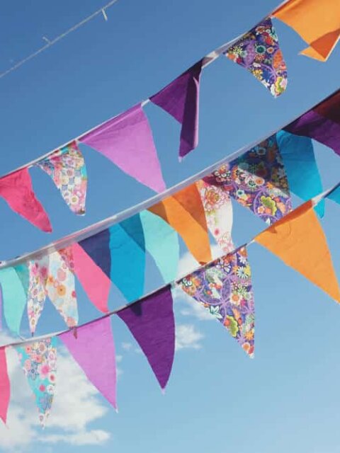 Banners for Iceland's Merchant's Weekend or Verslunarmannahelgi