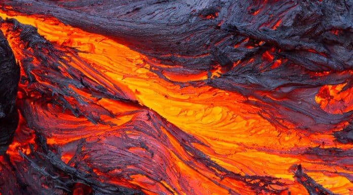 Iceland's volcanoes and lava flows