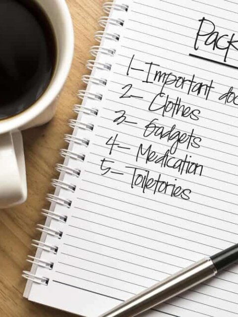 Notebook to write a list for your Packing Guide For Reykjavik