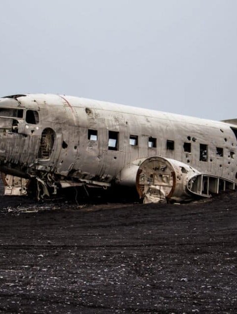 Iceland's iconic Sólheimasandur beach plane crash site