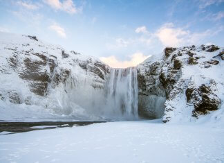 Weather in January adds to the charm of Iceland's attractions