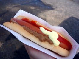 Icelandic cuisine includes hot dogs