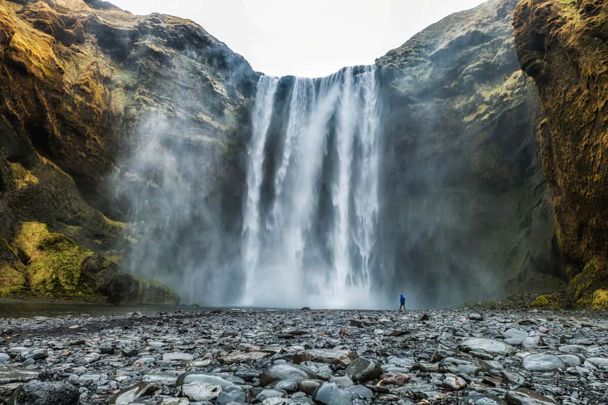 The fall months are some of the best for visiting Skógafoss and Iceland