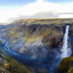 Spring waterfall in Iceland. What's the best month to visit?