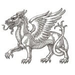 Want to go hunting dragons in Iceland with this medieval drawing?