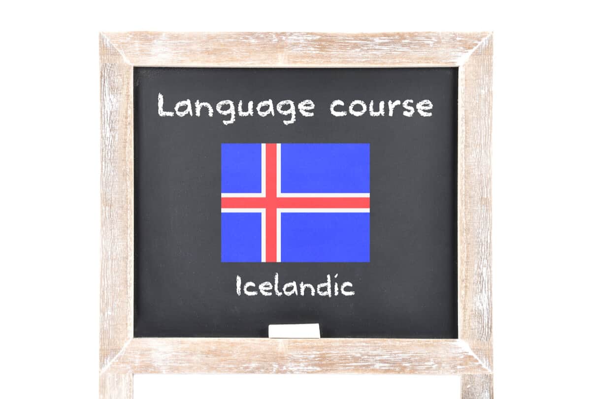 The Icelandic language is considered hard to learn