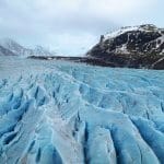 Skaftafell glacier in one of Iceland’s National Parks