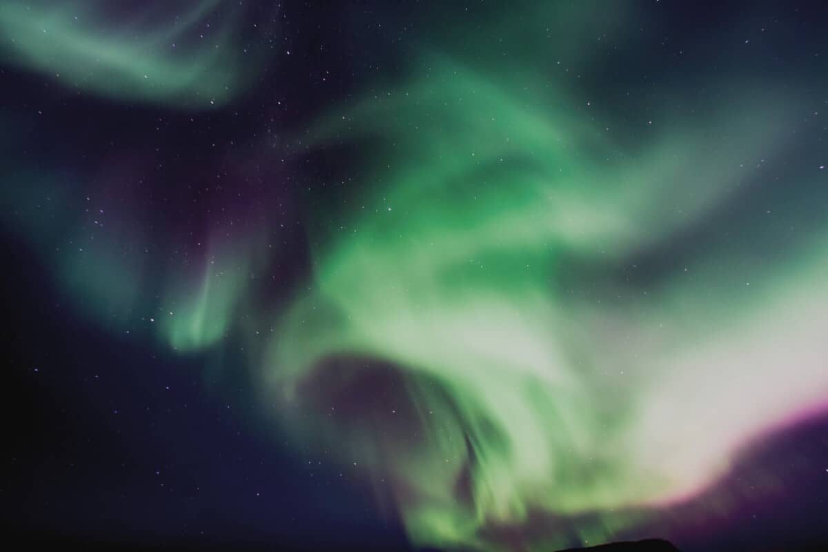 4x4 camper rental Iceland Northern Lights