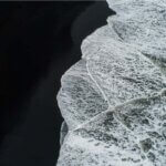 Iceland beaches black sand