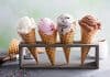 Iceland ice cream cones