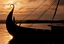 Islendigur Viking ship replica