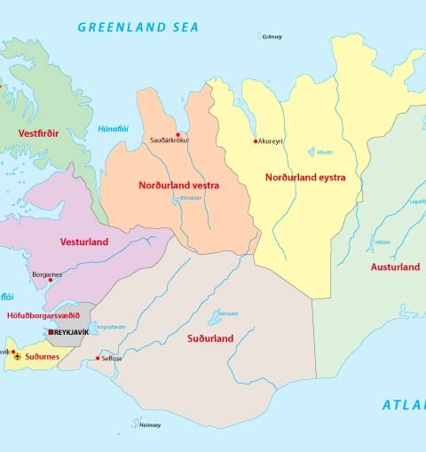 Iceland Map Explained for Tourists 2 shutterstock 160634474