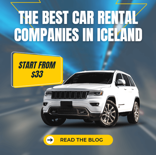 The best car rental companies in Iceland
