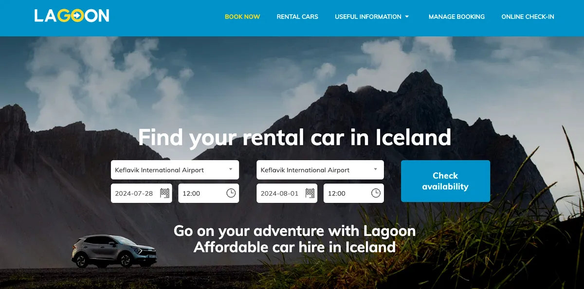 lagoon car rental iceland reviews
