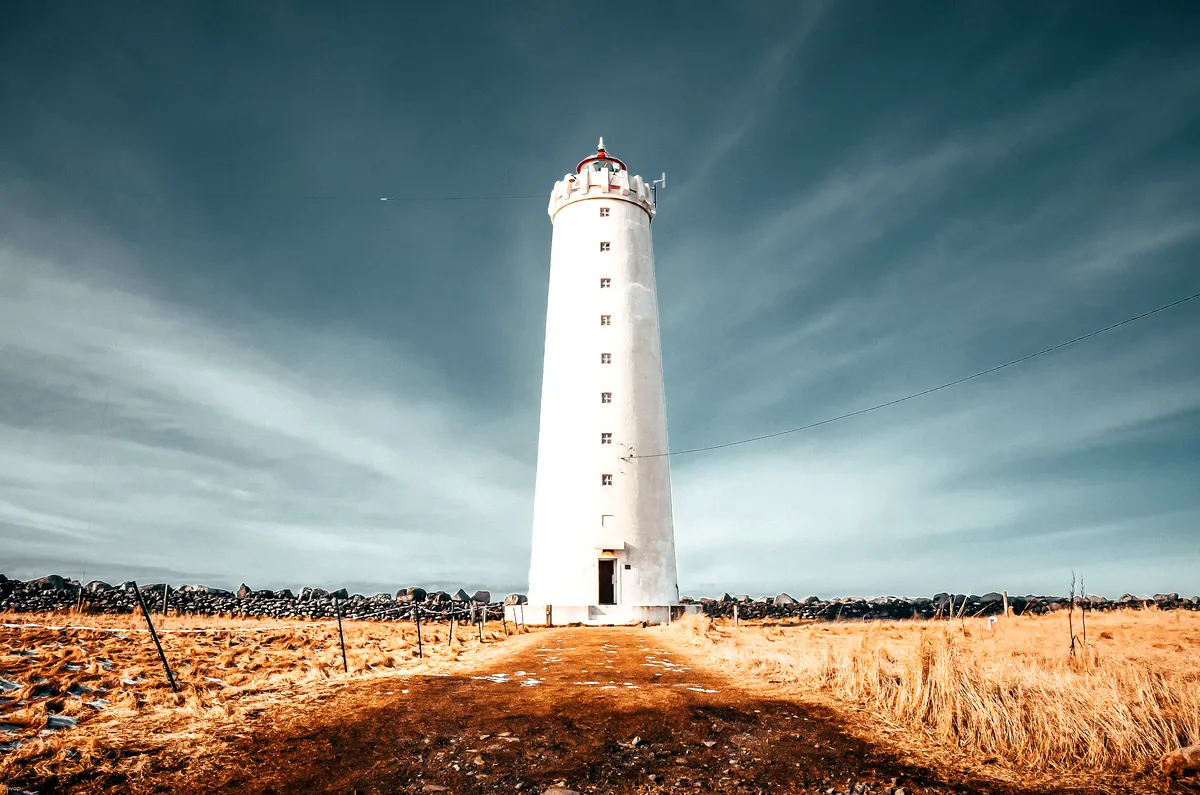 Discover the Charm of Lighthouses in Reykjavik and Beyond 1 grotta lighthouse
